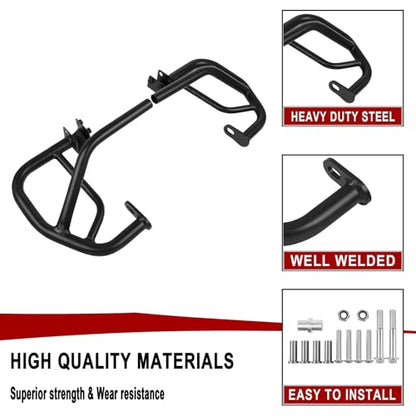 Motorcycle Steel Engine Guard Bumper Crash Bar Replacement for Honda CMX500 Rebel 500 CMX 500 2017-2026 Frame Falling Protector - size: For CMX500