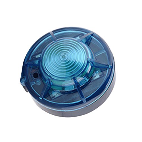 Emergency Strobe Lights,Roadside Safety Beacon LED Road Flares Flashing Warning Light with Strong Magnetic Base for Car Truck Boats(Blue) - color: sapphire