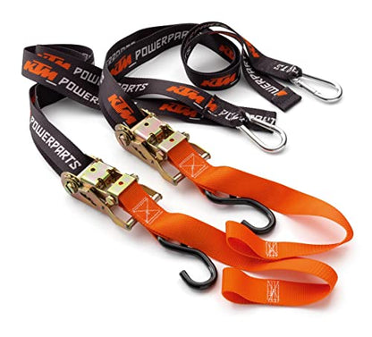 KTM Soft Tie Down Set with Ratchet - U6910048 - size: Ratchet