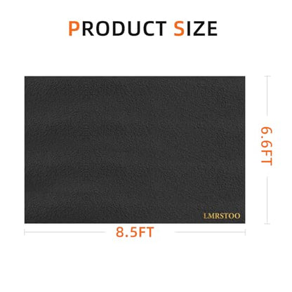 Garage Floor Mat, (8.5' x 6.6") Oil Spill Mat Upgrade, Protects Surfaces, Transforms Garage, Absorbent, Waterproof, Durable, LMRSTOO Garage Floor Mats for Under Car (3mm TPR Non-Slip) - size: 6.6*8.5FT TPR