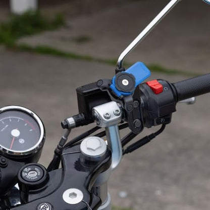 Quad Lock Brake/Clutch Motorcycle Phone Mount with Vibration Dampener and MAG Phone Case for iPhone 13 Pro - size: iPhone 13 Pro