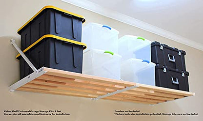 Rhino Shelf Universal Garage Storage Kit - 8 feet - size: 8-ft Length x 33.5-in Depth