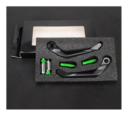 Brake lever guards For S1000RR 2009 2010 2011 2012 2013-2018 Motorcycle Handlebar Grips Guards Brake Clutch Levers Handle Bar Protector Guard - color: Green