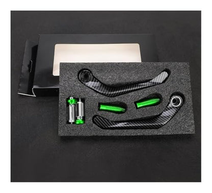 Brake lever guards For S1000RR 2009 2010 2011 2012 2013-2018 Motorcycle Handlebar Grips Guards Brake Clutch Levers Handle Bar Protector Guard - color: Green