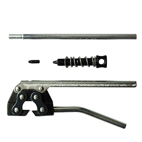 #60-100 Roller Chain Breaker Splitter Detacher Cutter Tool for 60 80 100 12B 16B 20B C2040 C2042 C2050 C2052 A2040 A2050 Roller Chain Fit for Motorcycle Bicycle Go Kart ATV Chains Replacing