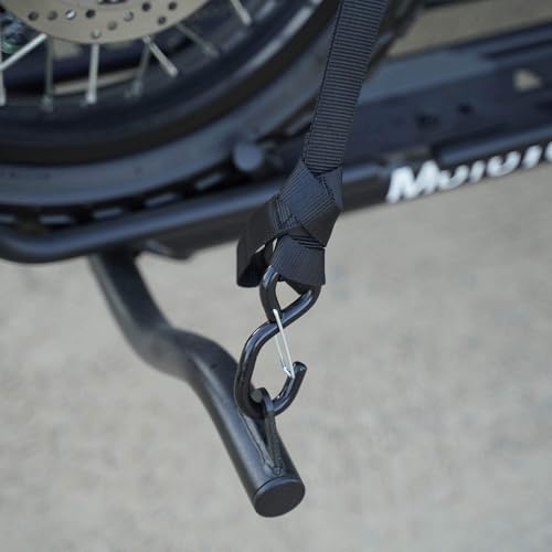 MotoTote SafeLoop Cam Buckle Tie Downs (2,160 lbs. Breaking Load Limit) - Innovative, Locking Straps for Motorcycles & Electric Bikes