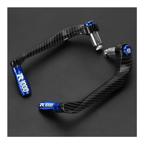 Handlebar Protector Motorcycle for SU&ZUKI GSXR1000 2001-2021 2022 2023 2024 GSX-R GSXR 1000 R1000 Motorcycle Handlebar Grip Brake Clutch Levers Guard Protector - color: Blue Lever Guard