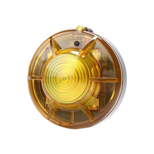 Tumecos Emergency Flare Alert Warning Signal Caution Light LED Beacon Pro with Magnetic Base for Vehicle (Yellow 1) - color: Yellow 1