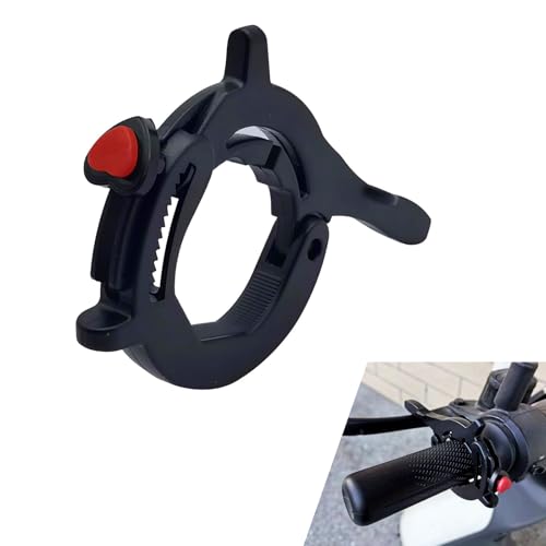 Motorcycle Cruise Control Assist, Outdoor Anti-slip Waterproof Throttle Lock Clamp, Effort-saving Motor Speed Cruise Controller, Universal for Most Motors, ATVs, E-bikes (Black)