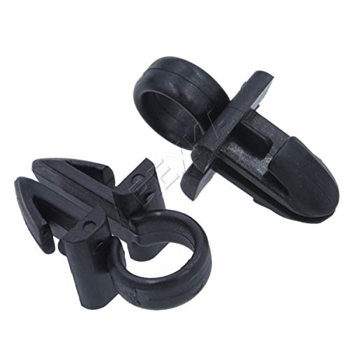 Rexka 30 pcs Wire Routing Clips 1/4" - color: Wire Routing Clips 1/4"