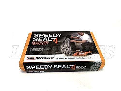 ARB 10000011 Speedy Seal 2 - Universal Heavy Duty Tire Repair Kit For Car, Truck, RV, Jeep, ATV, Motorcycle, Tractor, Trailer. Flat Tire Puncture Repair Kit Fix Punctures and Plug Flats 50 String Plug