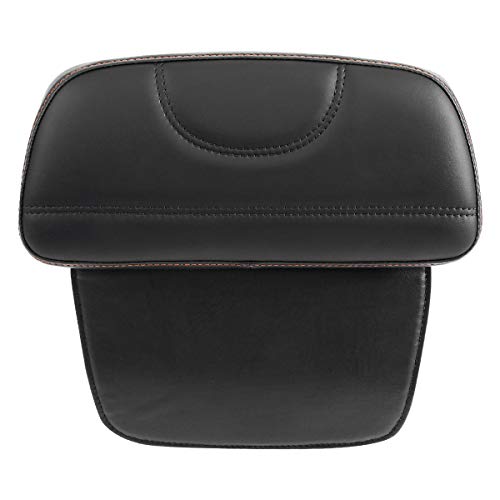 Razor Chopped Trunk Backrest Pad Fits For Harley Touring 2014-2023 Tri Glide Road King Street Glide Electra Glide Road Glide Pack - color: Style H#2