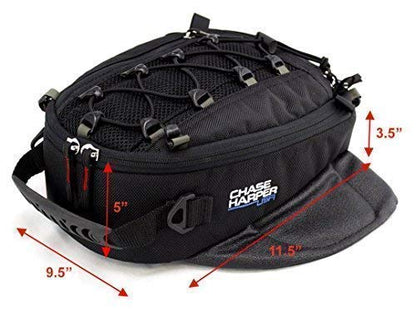 Chase Harper USA 450M Magnetic Tank Bag - RED LINE Fanny Pack Combo - style: 450 Magnetic - Red Line Fanny Pack