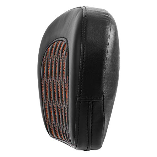 Detachable Sissy Bar Backrest Pad Fits For Harley 1997-2023 Touring Road King Electra Glide Street Glide 2018-2023 Softail Slim FLSL Low Rider FXLR - color: Style I