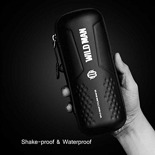 Bike Tool Bag Bicycle Storage Bag PU Leather Bicycle Repair Tool Pouch MTB Road Bike Bag for Water Bottle Cage