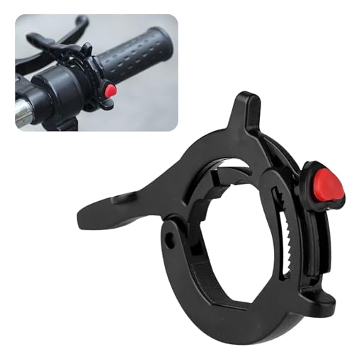 Motorcycle Cruise Control Assist, Adjustable Motorcycle Throttle Lock, Anti-Slip Motorcycles Cruise Control Throttle Clamp, Universal Electric Vehicle Throttles Booster Handlebar Attachment