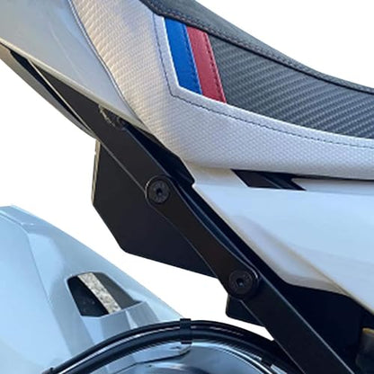 XitomerFootpeg Block Off Plates Fit for S1000R 2014-2020, S1000RR 2009-2018, Passenger Peg Holes Cover, CNC Billet Aluminum