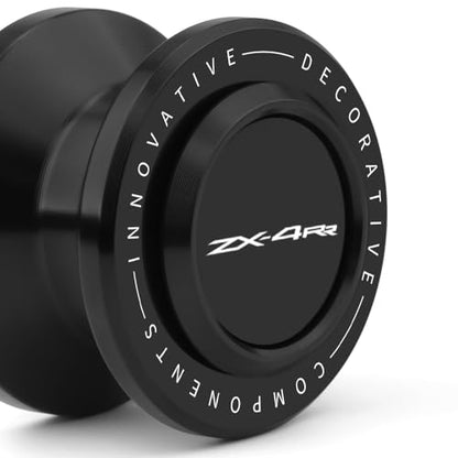 Motorcycle M8 Swingarm Spools Slider Compatible With K.awasaki ZX4RR 2023 2024 2025 2026 | Swing Arm Stand Screws Bobbins ZX-4RR ZX 4RR ZX400 Accessories (black-4) - color: black-4