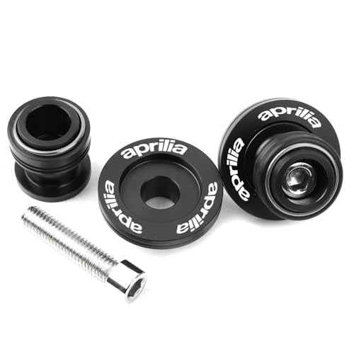 Fit For Aprilia RS660 2024 2025 RS457 Tuono 660 2023 Tuareg 660 RSV4 RSV 1000 R Dorsoduro 1200 CNC Motorcycle Swingarm Spools Sliders Swing arm Spools Stand Screws (Blue) (Grey) - color: Grey