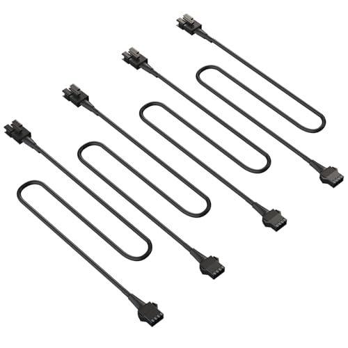 LED Rock Light Extension Wire 4 PCS,47 Inch 4 Pin LED Extension Cable,Neon Accent Kits RGB LED Light Extension Cable for Trucks ATV UTV - size: 4-pin