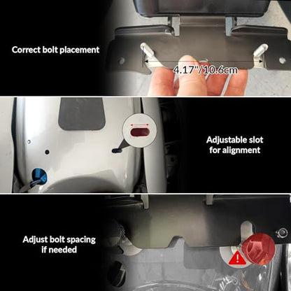 C.C. RIDER Low-Profile Rider&Passenger Seat Gel Seat Fit for Harley Touring 2023-2025 CVO Street Glide FLHXSE CVO Road Glide FLTRXSE 2024-2025 Street Glide FLHX Road Glide FLTRX FLTRXSTSE - size: 06# Gel Black+ Red Stitchs