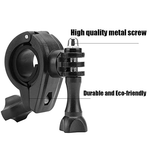 2 Pcs 360 Degree Rotation GoPro Bike Mount Handlebar Mounts Rotation Mounts for Gopro Hero 8 7 6 5 4 SJCAM Camera Accessories(Black)
