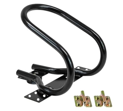 Mytee Products 7" Motorcycle Wheel Chock Steel for E-Track/X-Track System - Black (2 Pack) - size: 2 - Pack