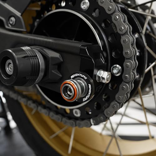 Compatible with KTM 390 790 890 1050 1090 ADVENTURE 2022-2024 2025 2026 CNC Motorcycle M10 Swingarm Spools Sliders Stand Screw (Orange) - color: Orange