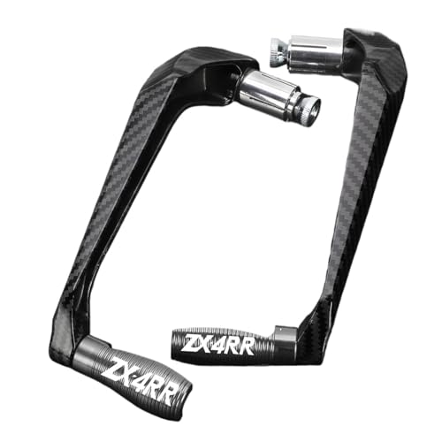 Motorcycle Handlebar Handle Grips Guard Brake Clutch Levers Protector for KAWA&SAKI Ni&nja ZX-4RR ZX 4RR ZX 4 RR 2023 2024 2025 Hand Guards - color: Lever Guard Gray
