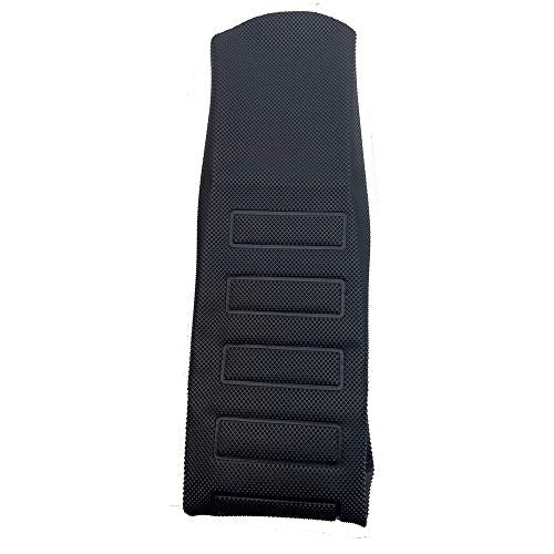 Motorcycle Seat Cover Rubber Striped Grip Gripper Soft Universal for CRF WR WRF RMZ YZF SXF EXC EXC XC SXCR KLX Dirt Pit Bike Pro Motocross Off Road (Black) - color: Black