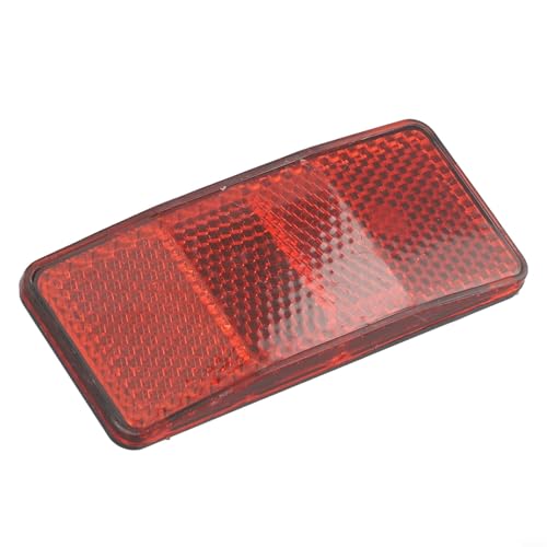 BRIGHT NIGHT VISIBILITY: Highly reflects car headlights to make your rear pannier rack visible in the dark for safer riding PRECISE FIT DESIGN: Features 5CM bolt spacing to perfectly match standard