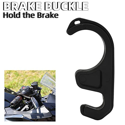 JFG RACING Motorcycle Rear and Front Wheel Stand Lift Trail Stand Easy And Portable - the Sixth Generation - Black - color: Black
