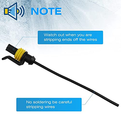 1 Pin Connector Waterproof Connector Plug,Male and Female Way Wire Suitable for car Truck, Boat and Other Wire Connection 10 Pack - size: 1 PIN