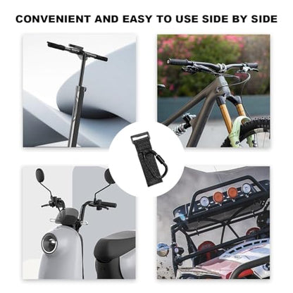 2PCS Hook for Hanging Helmet Headset, Multi-Purpose Motorcycle Carabiner Hook, Heavy Duty Strap Clip for Stroller Bike - color: 2pcs