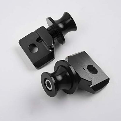 Motorcycle CNC Aluminum Rear Wheel Fork Axle Slider Swingarm Spools Stand Pick Up for H.onda CB650R CBR650R CB 650R CBR 650R CB 650 R CBR 650 R 2019 2020 2021 2022 2023 (Black) - color: Black