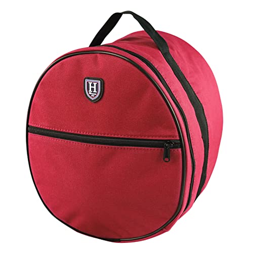 Harrison Howard Equestrian Motorcycle Riding Waterproof Helmet Bag Helmet Case Storage Carring Bag - color: Red