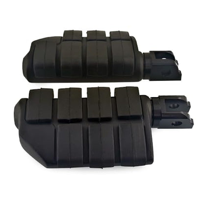 Matte Black Front Rider Foot Pegs Compatible with Harley Softail Breakout Street Bob Sport Glide Low Rider FXST 2018-2023 - color: Matte Black, size: Rider Pegs