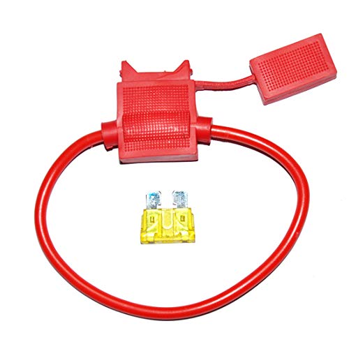 Car Motorcycle Insurance Seat 30A Waterproof Fuse Box Fuse Line Socket Holders