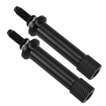 2 Pcs Motorcycle Quick Release Seat Bolts Replacement Fit for Triumph Bonneville SE 2009-2013, for Bonneville T100 2001-2015, for Triumph Scrambler 865 2006-2015, Long Tool Free Extended Screw