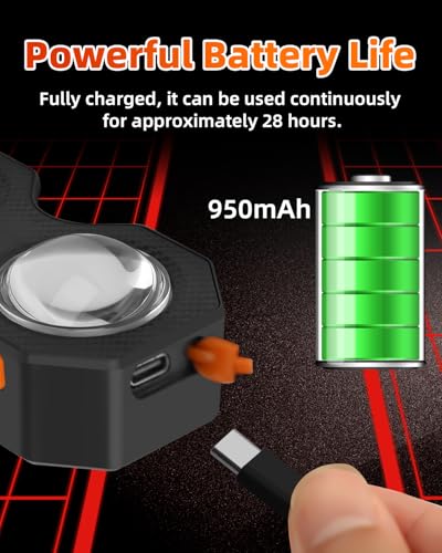 2026 Upgraded Demon Eyes Bike Tail Light, Waterproof Smart LED Rear Bike Light with 82 Presets, Programmable Eyes Rear Bicycle Tail Light with Type-C Charging, Mounting Bracket for Bikes
