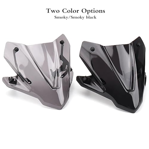 for Honda CB 750 Hornet CB750 Hornet 2023 Motorcycle Windshield Wind Deflector Cover Smoky Black Windscreen Shield Fairing Spoiler Protector