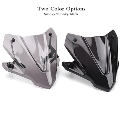 for Honda CB 750 Hornet CB750 Hornet 2023 Motorcycle Windshield Wind Deflector Cover Smoky Black Windscreen Shield Fairing Spoiler Protector