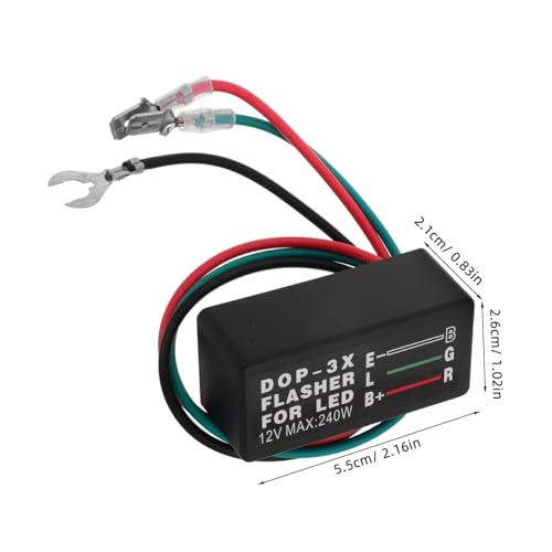 Motorcycle Parts Led Relay Turn Signal Motorbike Indicators Turn Signal Flasher Module Easy Install Technology