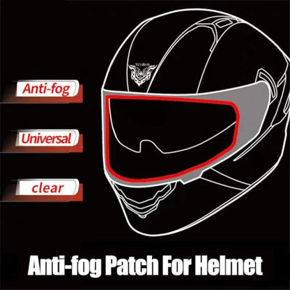 VCOROS Anti-Fog Visor Insert for HJ-31 Helmet Shield for HJ- I10 / I70 Helmets Shield Anti-Fog Insert (Anti-Fog Film)
