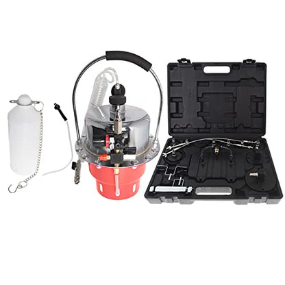 labwork 1 Set Portable Pneumatic Air Pressure Brake Kit and Clutch Bleeder Valve System Kit