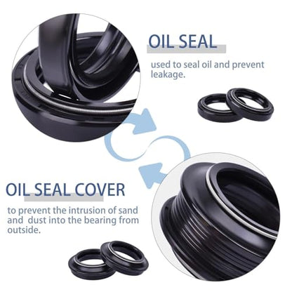 Motorcycle Fork & Dust Seal For Suzuki DR-Z400 SM SuperMotard 400 DRZ400 DRZ DR-Z 400 47x58x11 Front Fork Suspension Damper Dust Cover