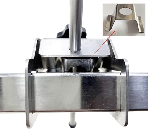 Derailleur Hanger Alignment Gauge for 20” to 29” Mountain Biking and Road Cycling Wheels (Stainless Steel)