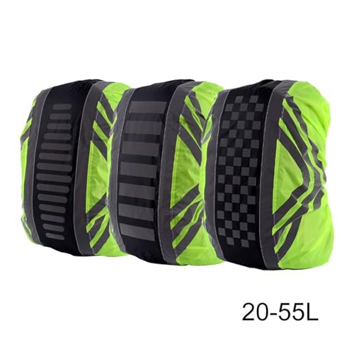 Backpack Rain Cover 1Pcs Outdoor Waterproof Cover Backpack Rain Cycling Hiking Vertical Reflective Dust Woman Men - color: Color 2-30-40L
