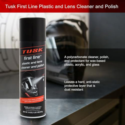 TUSK First Line Plastic and Lens Cleaner and Polish 19 oz.