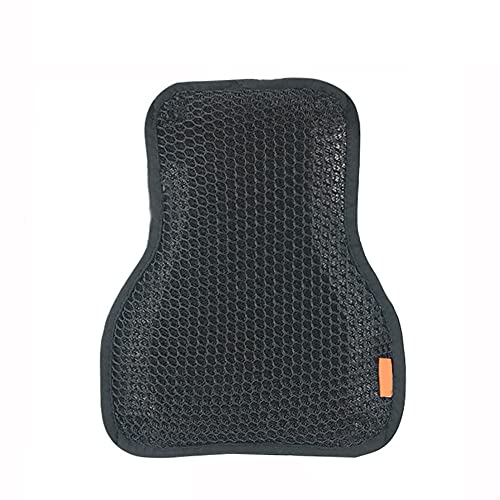 Motorcycle Seat Cushion,3D Mesh Motorcycle Seat Pad Breathable Seat Cover Air Cooling Comfortable Mesh Seat Cushion Pad Universal Seat Pad for Motorcycle,Double Layer S - size: Double Layer S